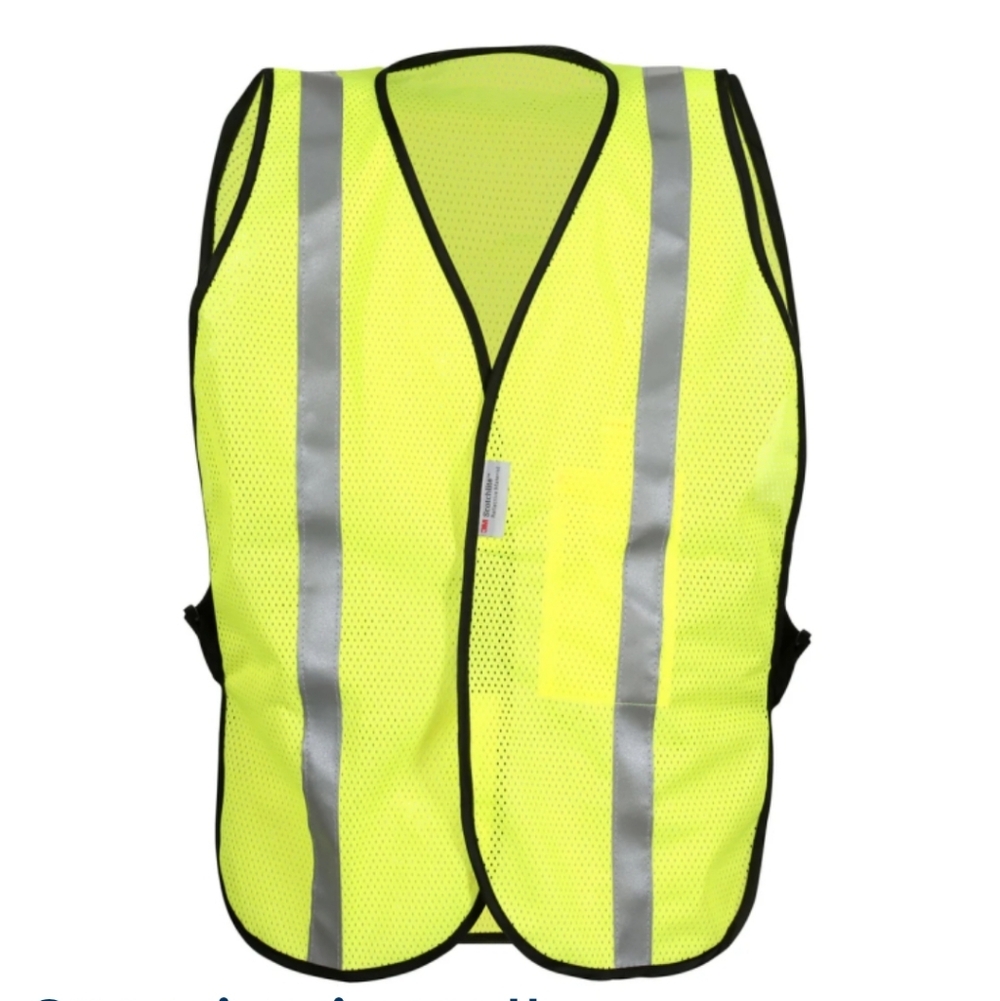 High-Visibility Safety Vest - Yellow